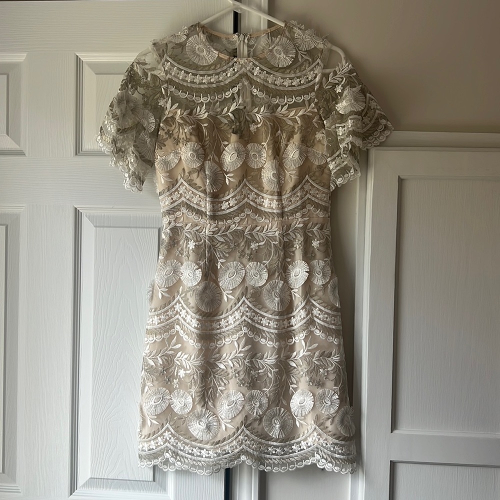 Blue Door Boutique Embroidered Dress - Size Small